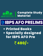 IBPS AFO Prelims Study Material