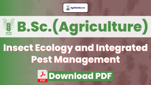 Insect Ecology and Integrated Pest Management ICAR E-Course PDF Download