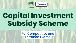 Capital Investment Subsidy Scheme NABARD