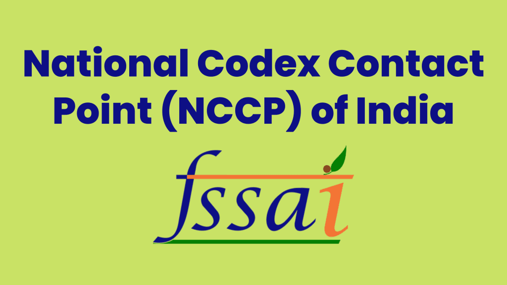 National Codex Contact Point of India