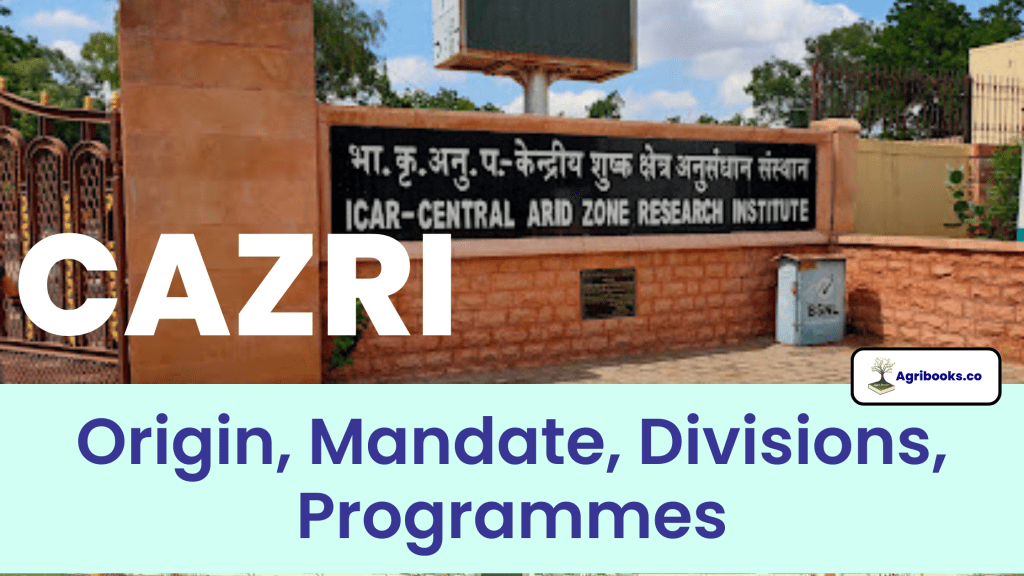 the central arid zone research institute is located in