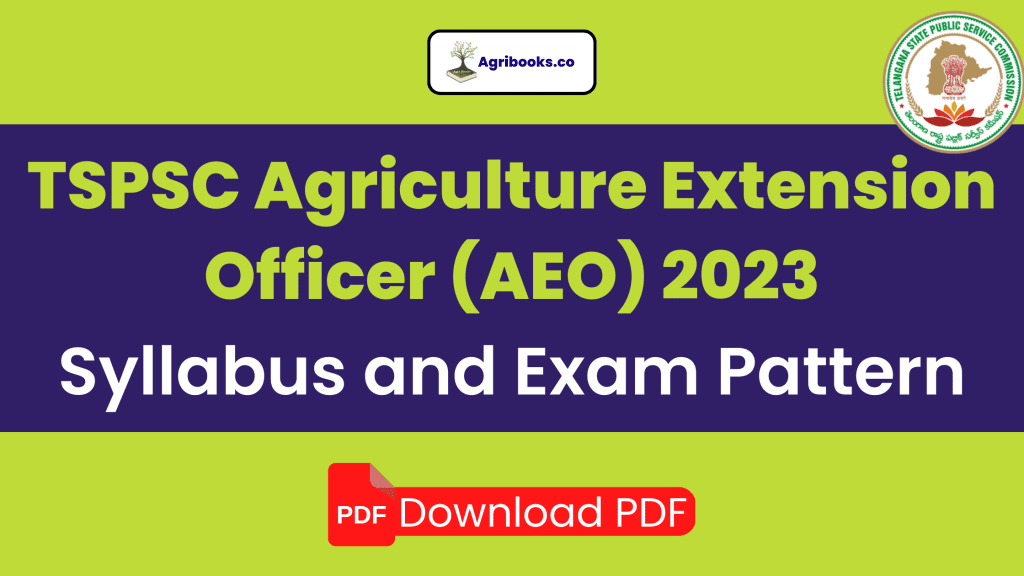 TSPSC Agriculture Extension Officer (AEO) 2023