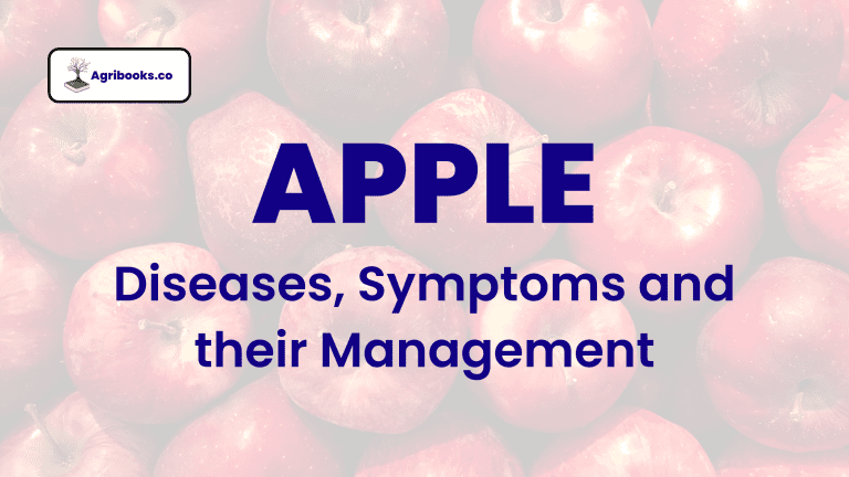 Apple: Diseases, Symptoms and their Management - Agri Books